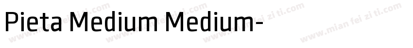 Pieta Medium Medium字体转换